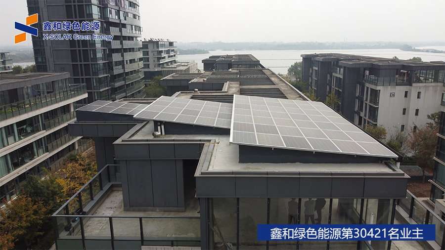 树模项目 ┃ 武汉东湖屋顶光伏树模工程，，，今日调试验收并网交付
